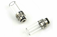 Pyrex & Stainless Steel 510 Drip Tip image 1