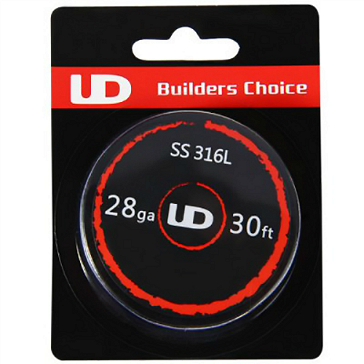 UD SS 316L 28 Gauge Wire ( 30ft / 9.15m )