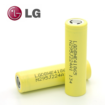 LG HE4 35A 2500mAh 18650 Battery