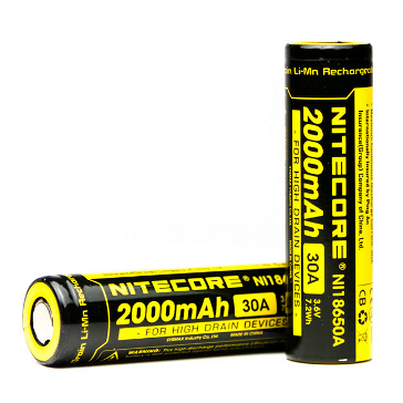 Nitecore 30A 2000mAh IMR 18650 Battery