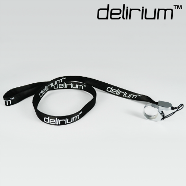 delirium Lanyard ( Black )