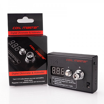 Coil Master Digital Ohmmeter & Voltmeter