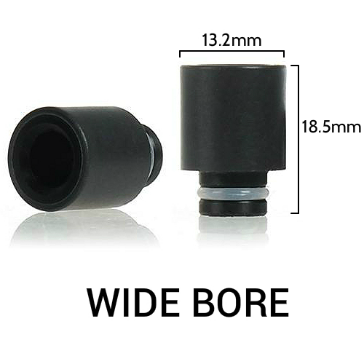 Teflon 510 Drip Tip ( Black )