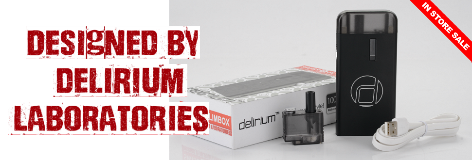 delirium, delirium ecig, delirium electronic cigarette, starter kit, swiss slim, swiss slimbox