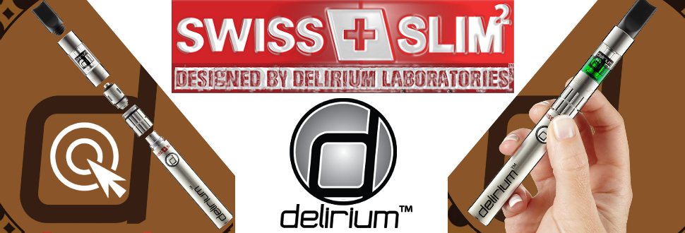 delirium, delirium ecig, delirium electronic cigarette, starter kit, swiss slim, swiss slimbox